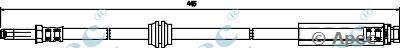 APEC BRAKING hos3565 -  Тормозной шланг